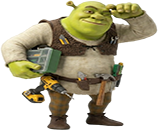 shrek doe with work
